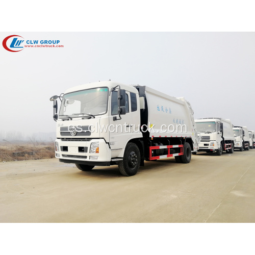 Camión compactador nuevo de la basura de Dongfeng 210hp 14cbm